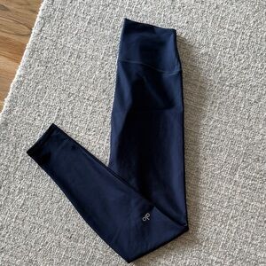 ALO airlift Yoga Midnight Blue Leggings 28”